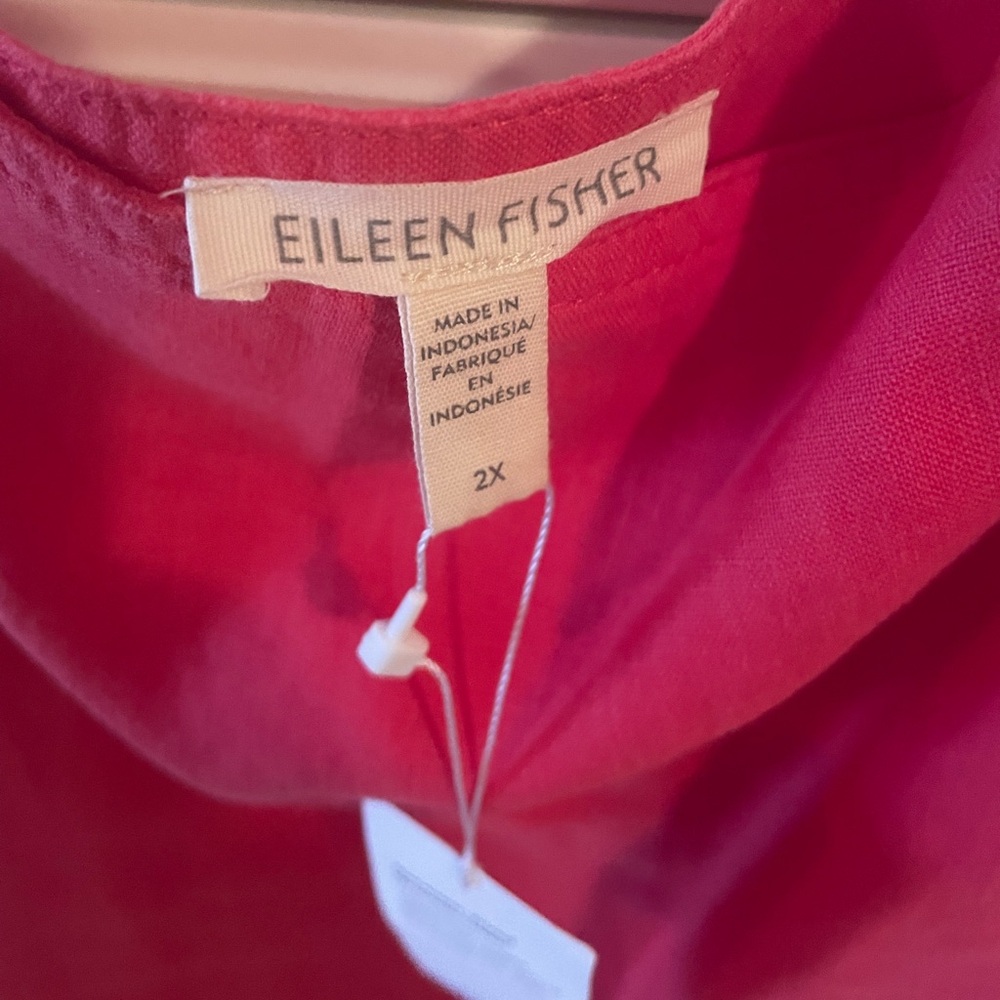 Eileen Fisher linen jumpsuit - Picture 6 of 8